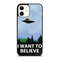 I Want To Believe Xfiles Flash Sale IPhone Case Samsung Galaxy Case 0