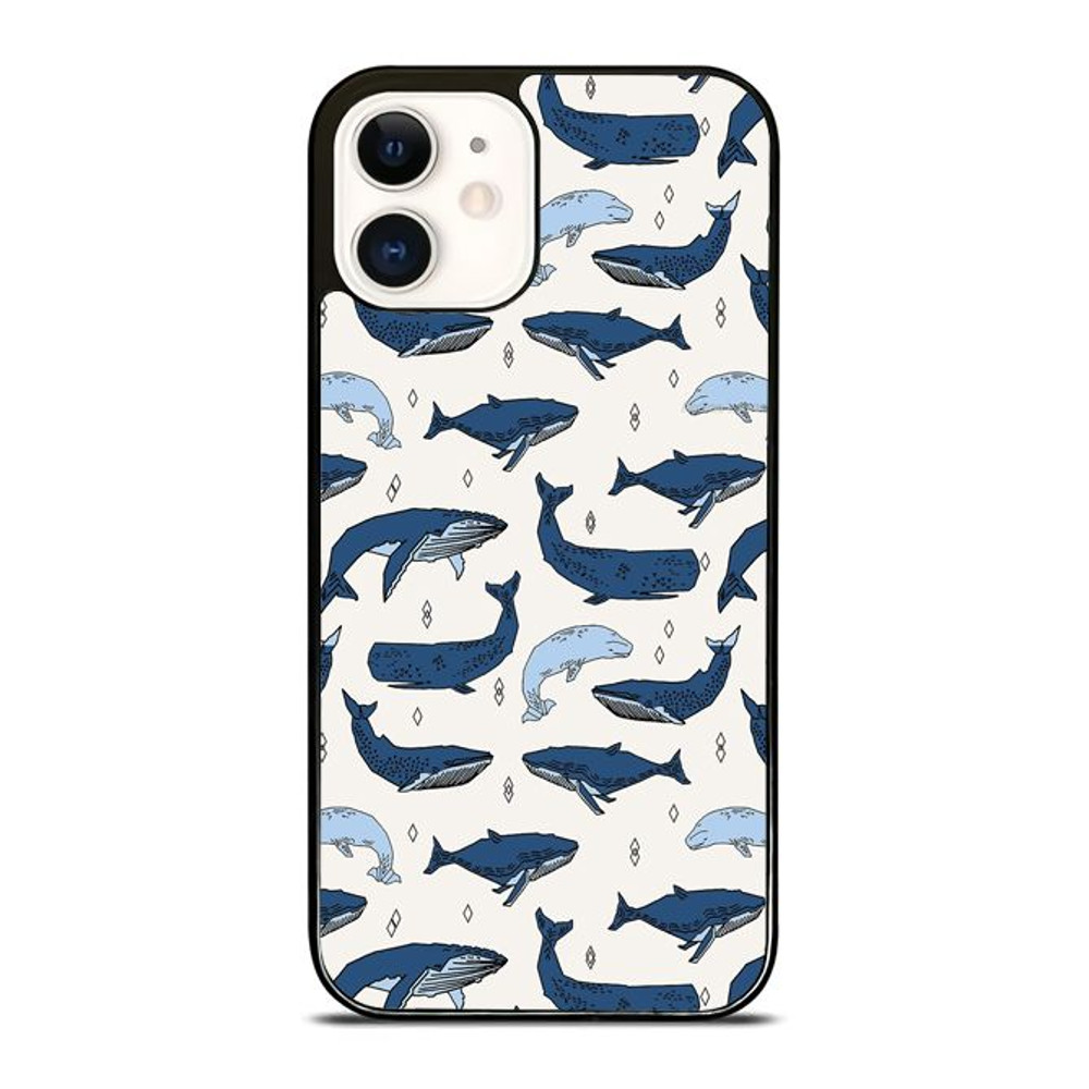 Ocean Whales Fabric Collage Flash Sale IPhone Case  Samsung Galaxy Case 0