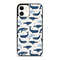 Ocean Whales Fabric Collage Flash Sale IPhone Case  Samsung Galaxy Case 0