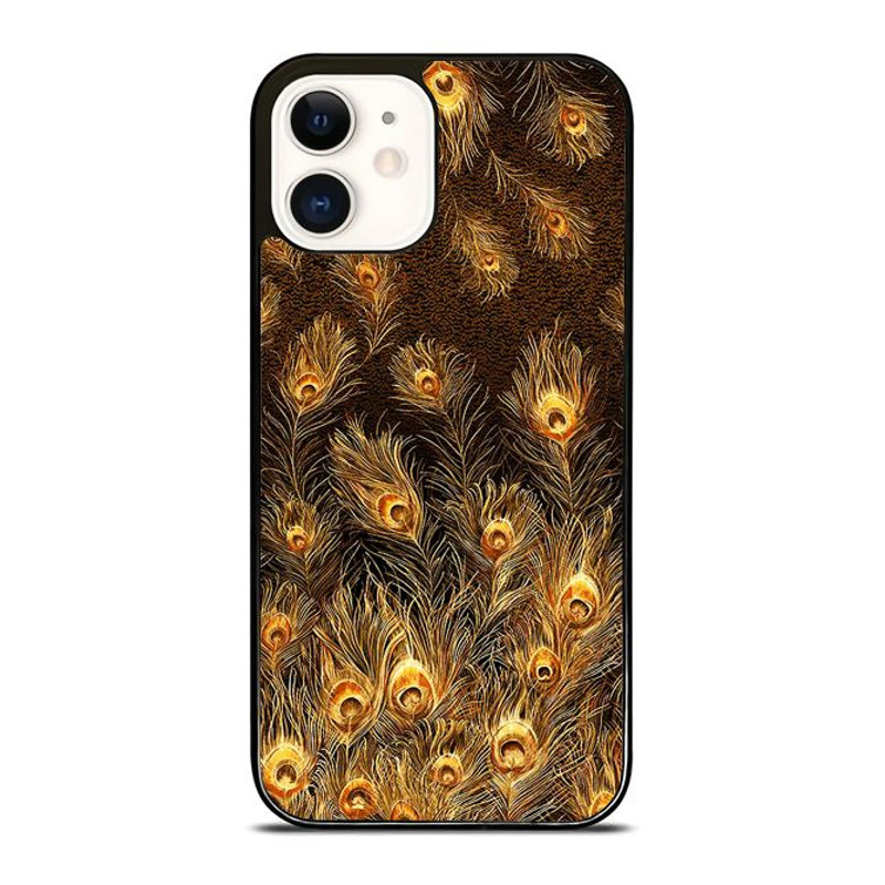 Peacock Gold Feather Flash Sale IPhone Case  Samsung Galaxy Case 0