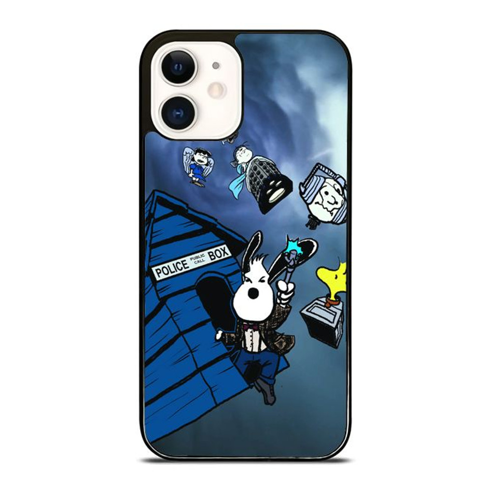 Snoopy Doctor Who Tardis Flash Sale IPhone Case Samsung Galaxy Case 0
