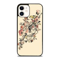 sugar flower skull painting flash sale iphone case & samsung galaxy case