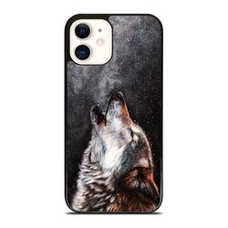 wolf starry night space painting flash sale iphone case & samsung galaxy case