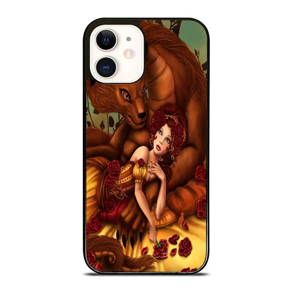 Beauty And The Beast Cartoon IPhone Case  Samsung Galaxy Case 0