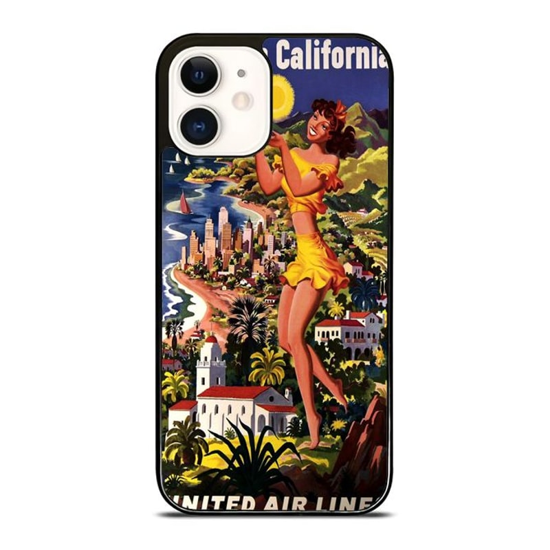 California Vintage 73 IPhone Case Samsung Galaxy Case 0