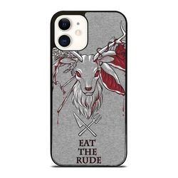 eat the rude art iphone case & samsung galaxy case