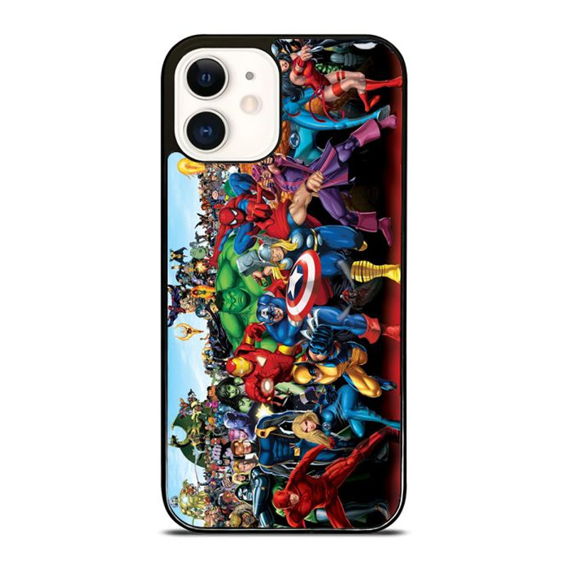Marvel All Character Superhero IPhone Case Samsung Galaxy Case 0