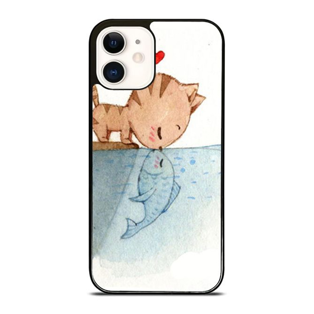 Kitty Kiss Fish Great Sale IPhone Case  Samsung Galaxy Case 0