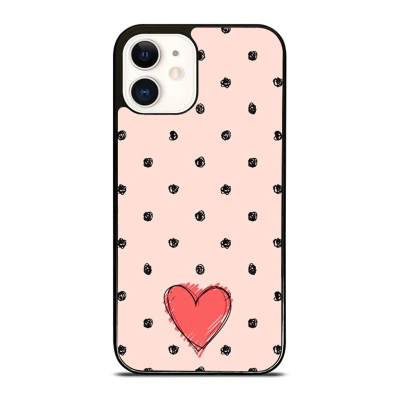 Love Polkadot Pattern Great Sale IPhone Case  Samsung Galaxy Case 0