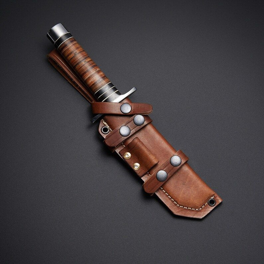 BOWIE Knife Damascus STEEL Hunting Knife Handmade Bowie Knife Camping Bowie Knife Gift For Him 1