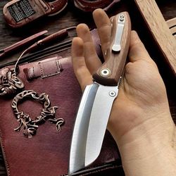 hunting camping folding knife 21cm – survival outdoor tactical blade