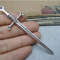 10pcs Sword Charms 25x88mm Antique DIY Jewelry Accessories 0