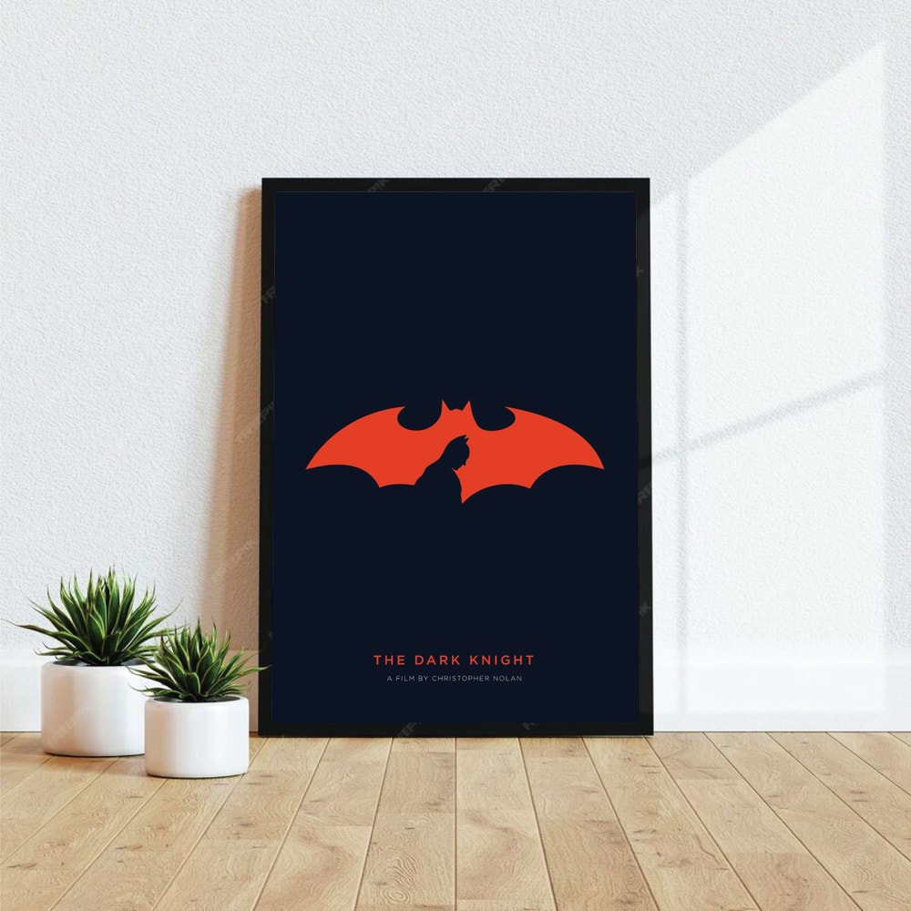 The Dark Knight Movie Poster Digital Download Minimalist Movie Poster Wall Art Print Printable Wal 0