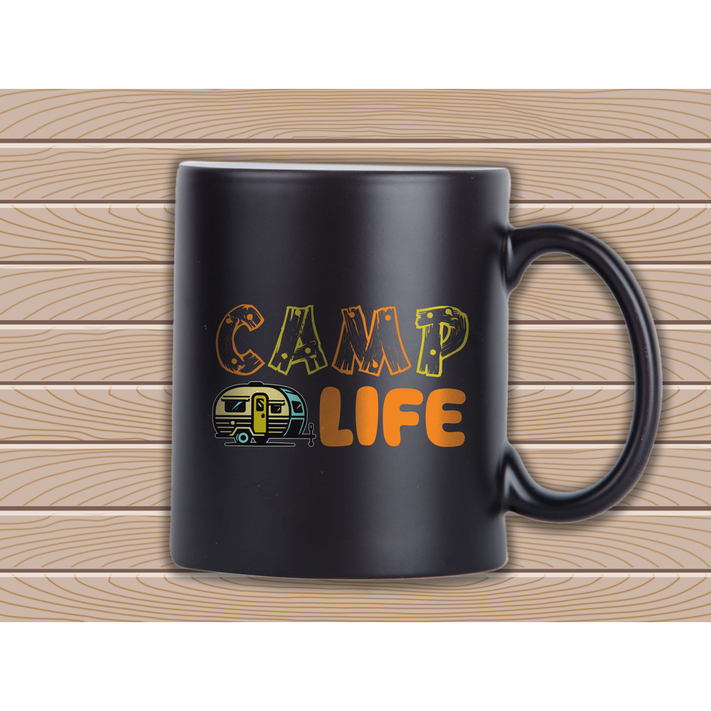 Camp Life T Shirt Design 2