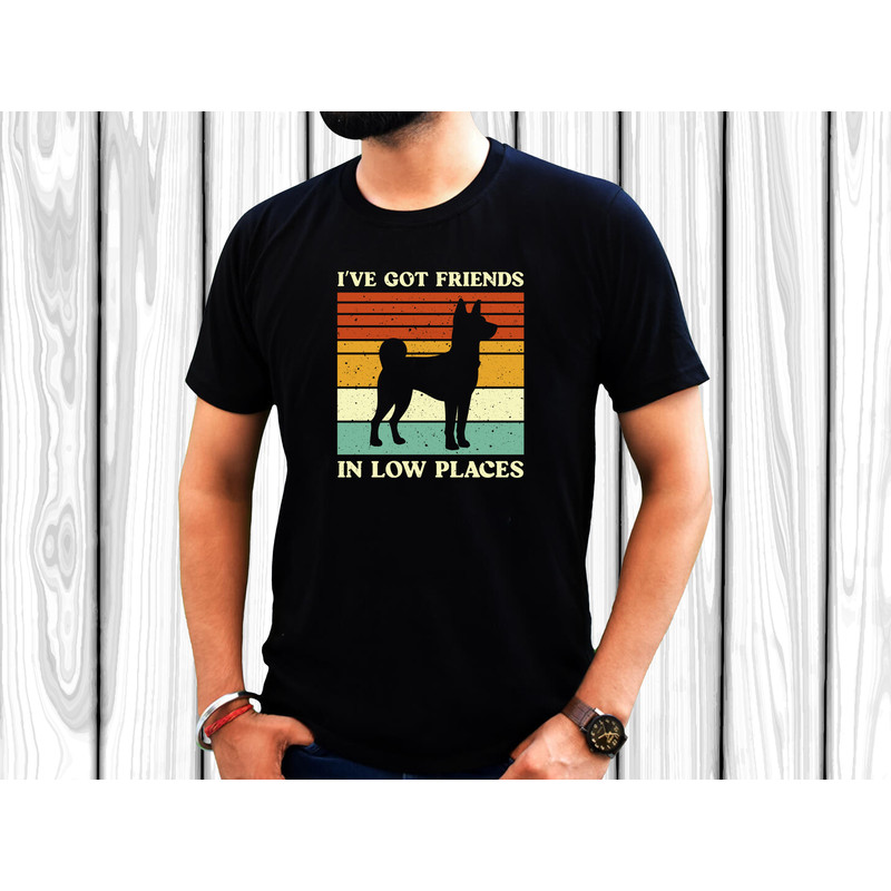 Basenji Dog T Shirt Design 1
