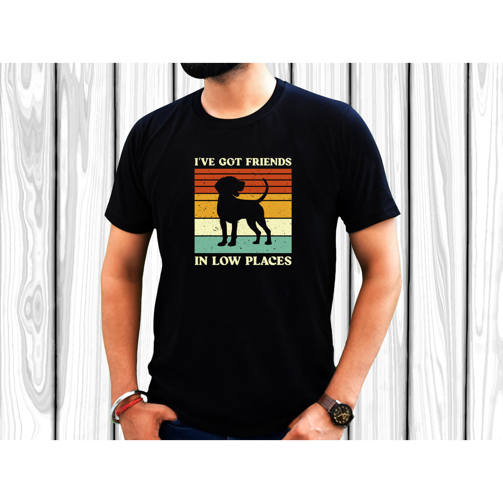 Black And Tan Coonhound T Shirt Design 1