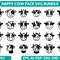 Happy Cow Face Svg Bundle 0