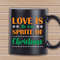 LOVE IS THE TRUE SPRITE OF CHRISTMAS T Shirt Design 2