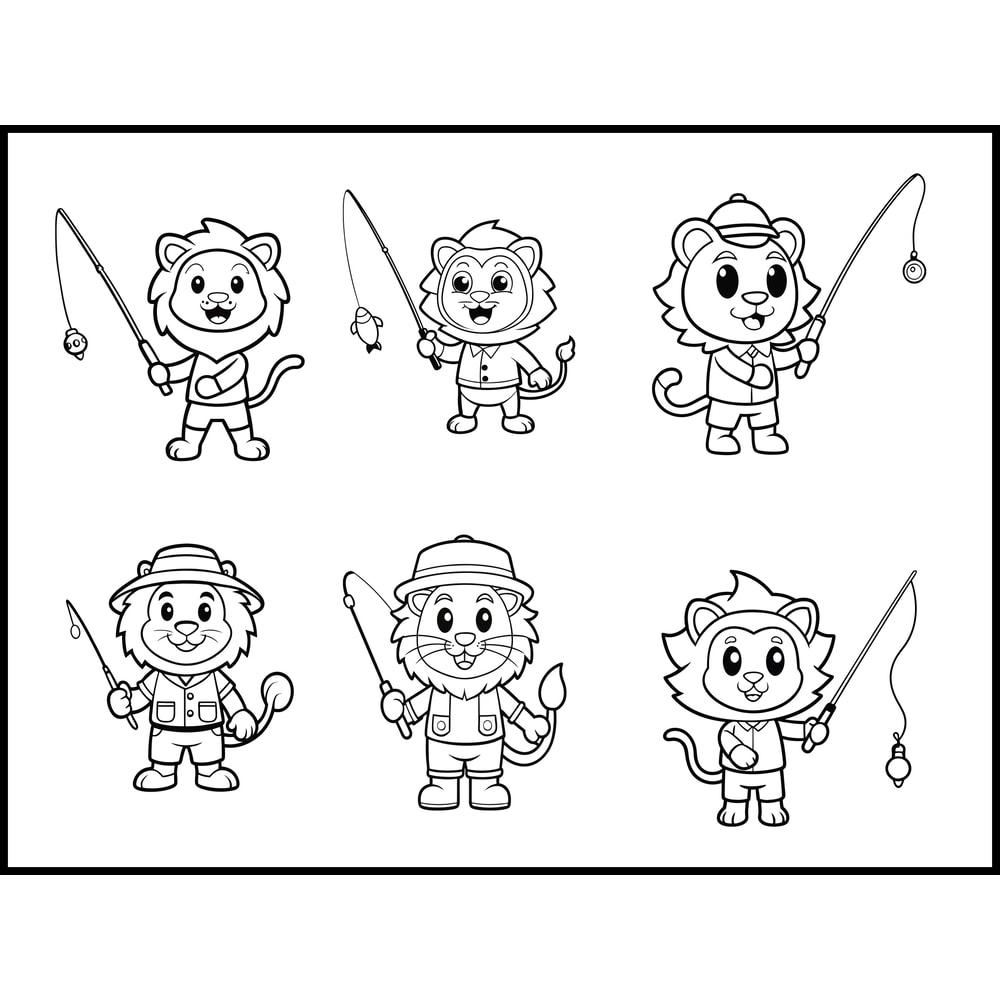 Lion Fishing SVG Bundle 1