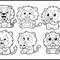 Lion Eating SVG Bundle 1