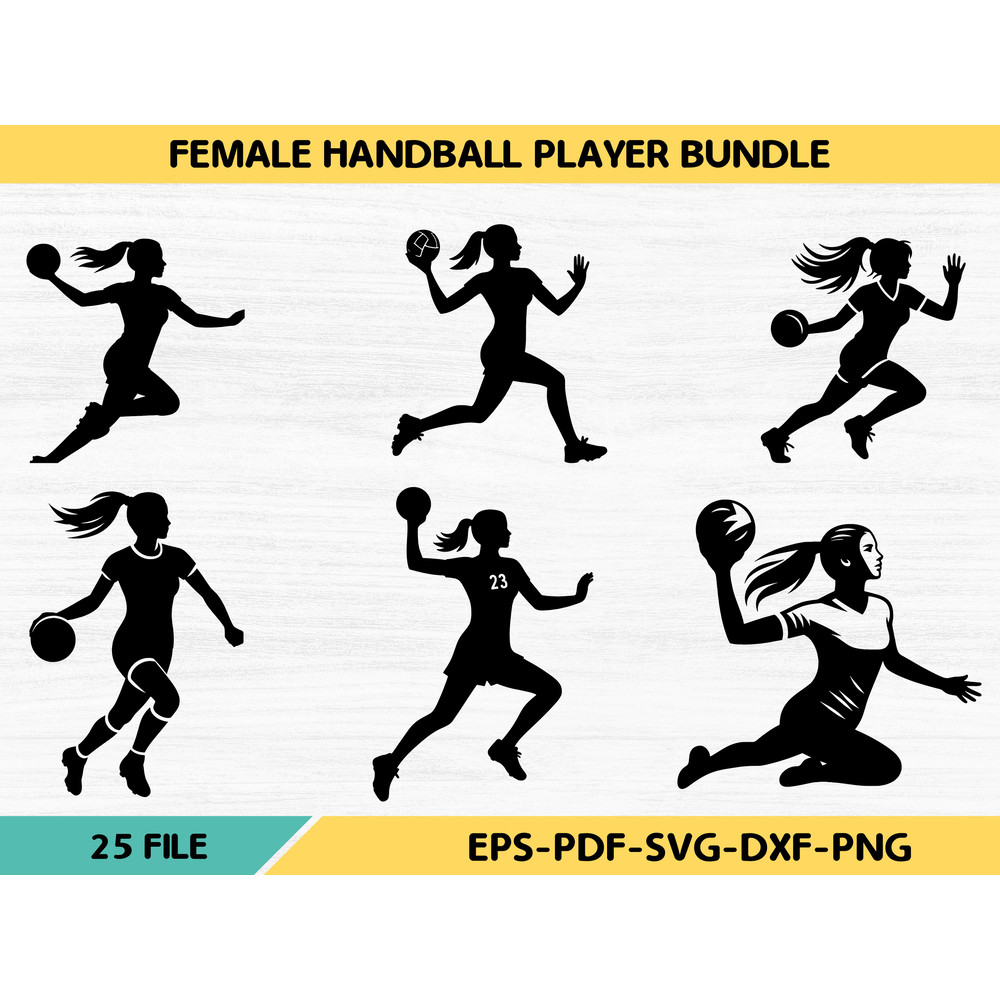 Female Handball Player Bundle 0
