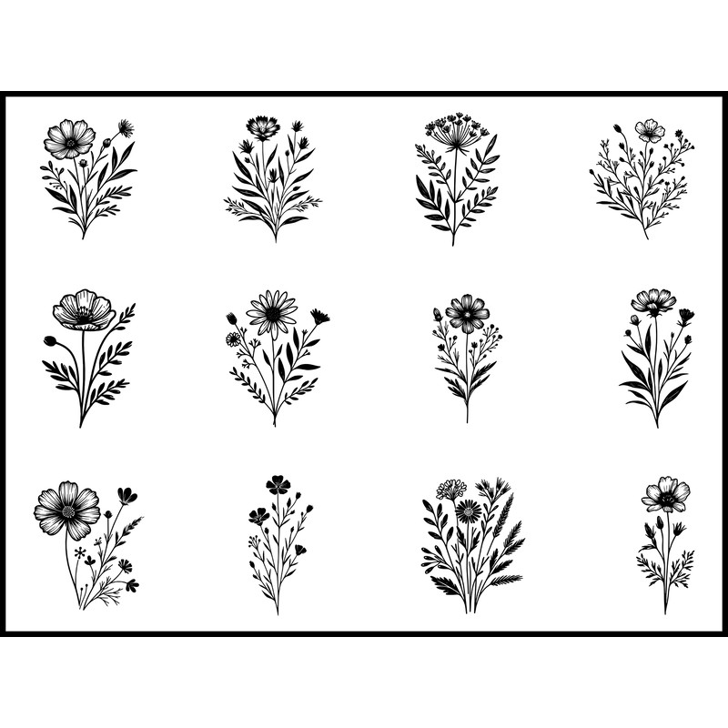 Wildflowers Svg 1