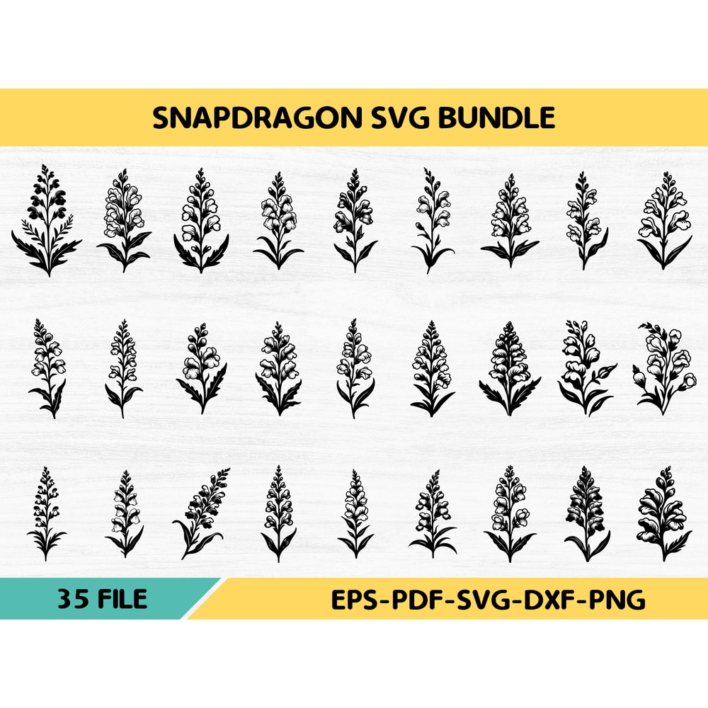 Snapdragon Svg Bundle 0