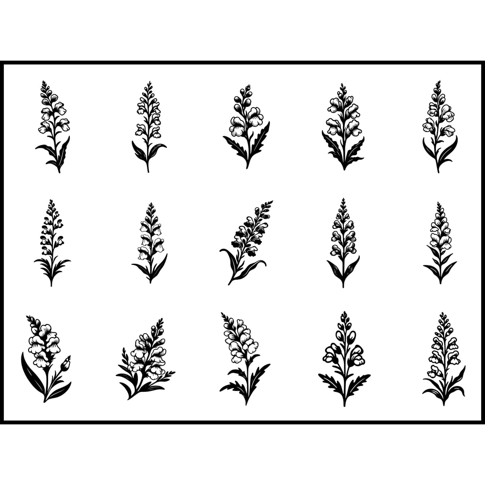 Snapdragon Svg Bundle 1