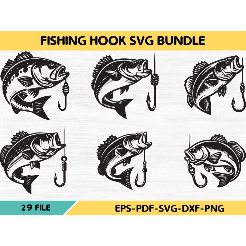 Fishing Hook Svg 0