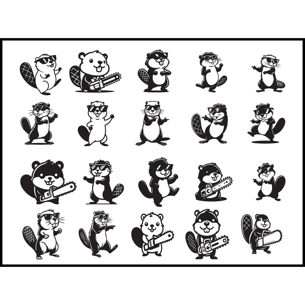 Beaver Dancing Sunglasses 1