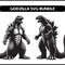 Godzilla Svg Bundle 2