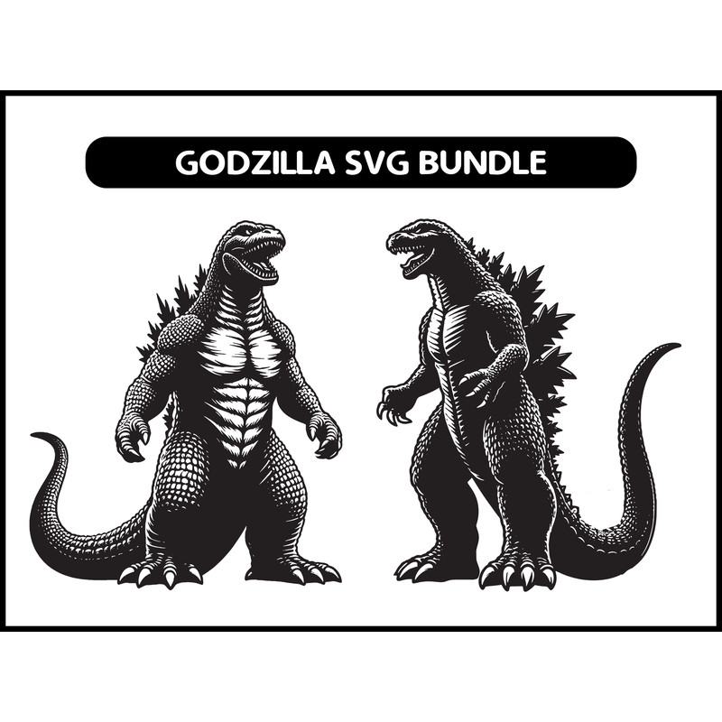 Godzilla Svg Bundle 2