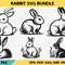 Rabbit Svg Bundle 0