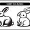 Rabbit Svg Bundle 2
