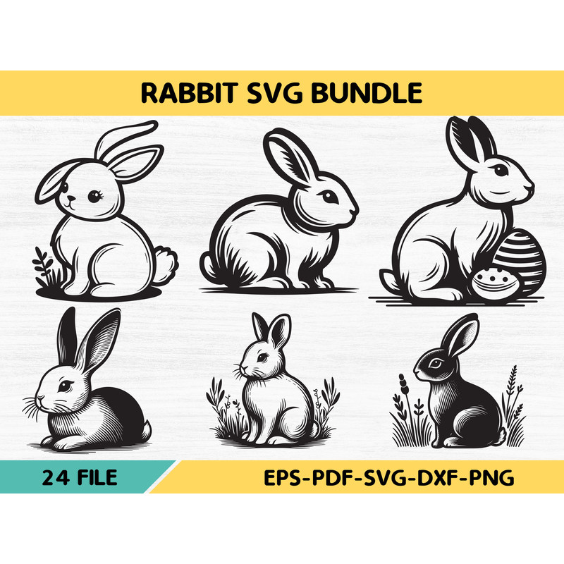 Rabbit Svg 0