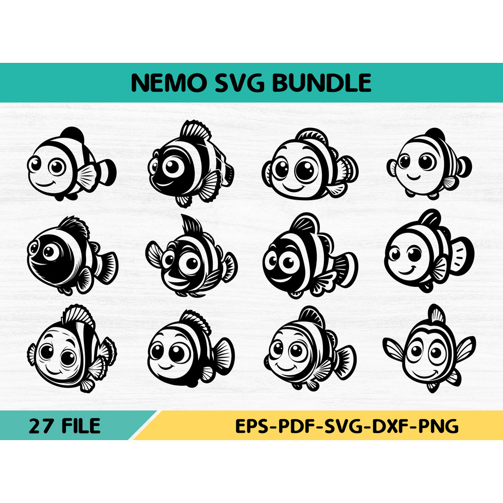 Nemo SVG Bundle 0