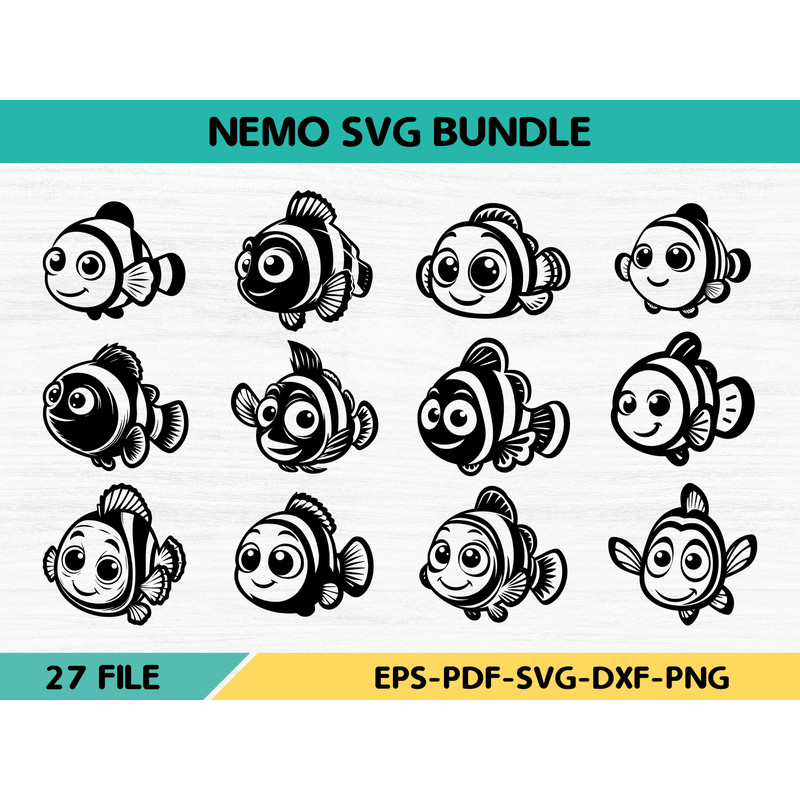 Nemo SVG Bundle 0