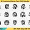 A Frustrated Horse Face SVG Bandle 1