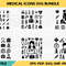 Medical Icons Svg Bundle 0