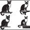 Burmese Cat Perched Svg Bundle 1