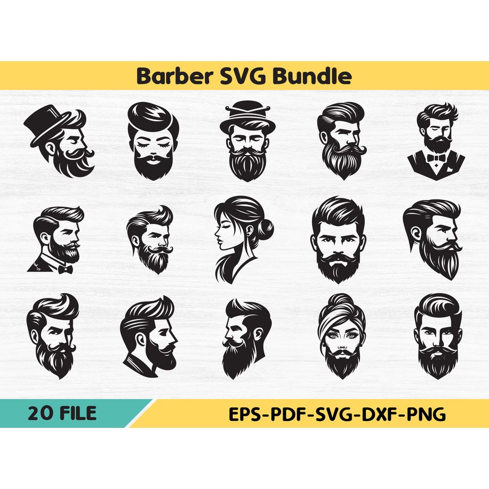 Barber SVG Bundle 0