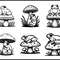 Frog On Mushroom Svg Bundle 1