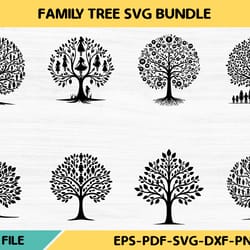 family tree svg bundle