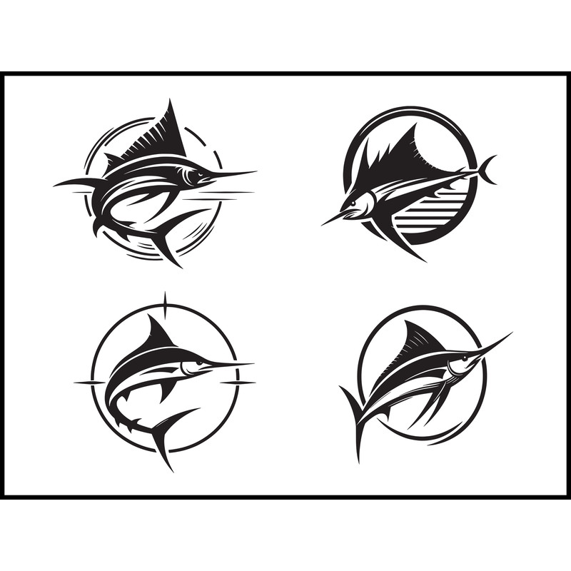 Swordfish Svg Bundle 2