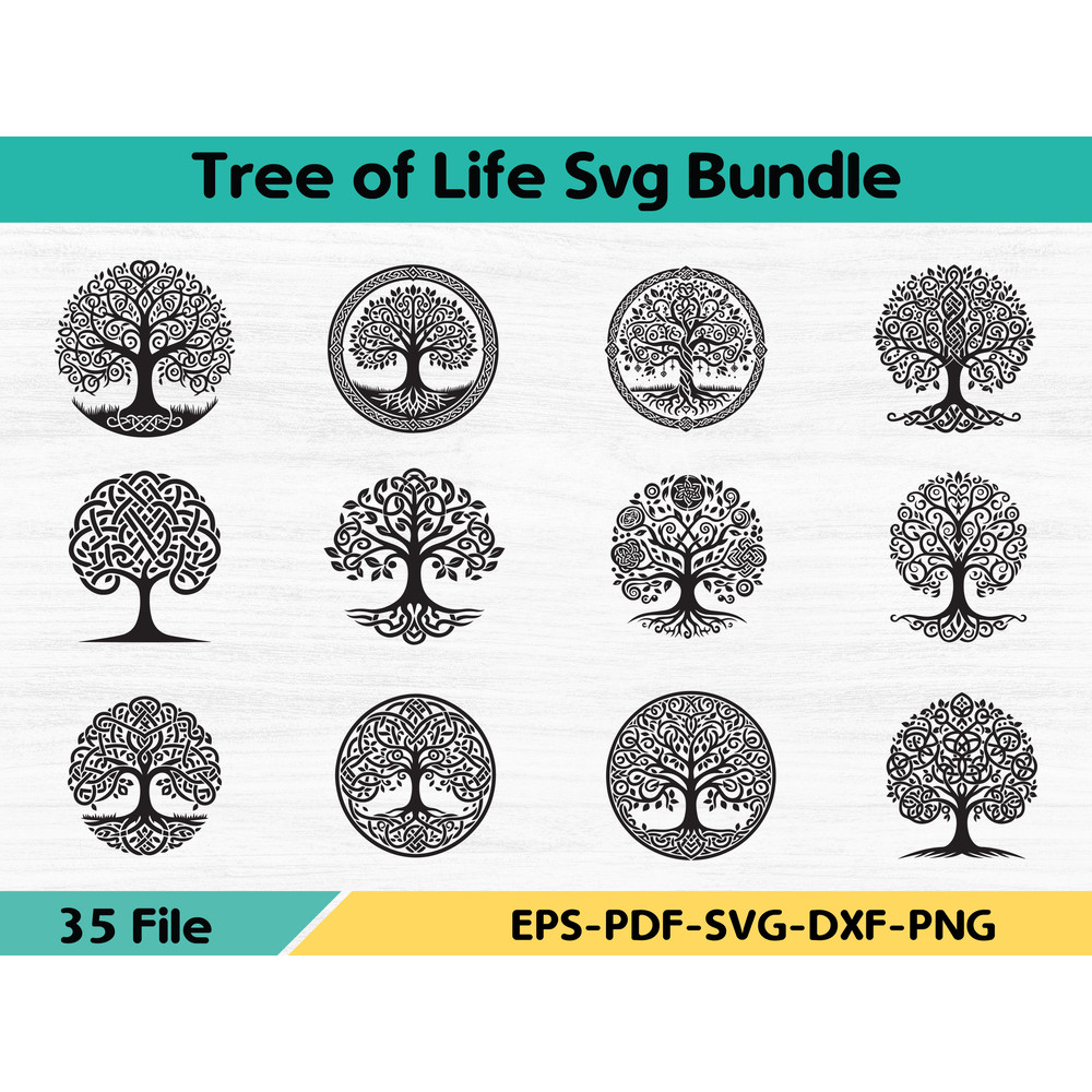 Tree Of Life Svg Bundle 0