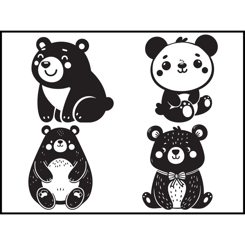 Bear Svg Bundle 1