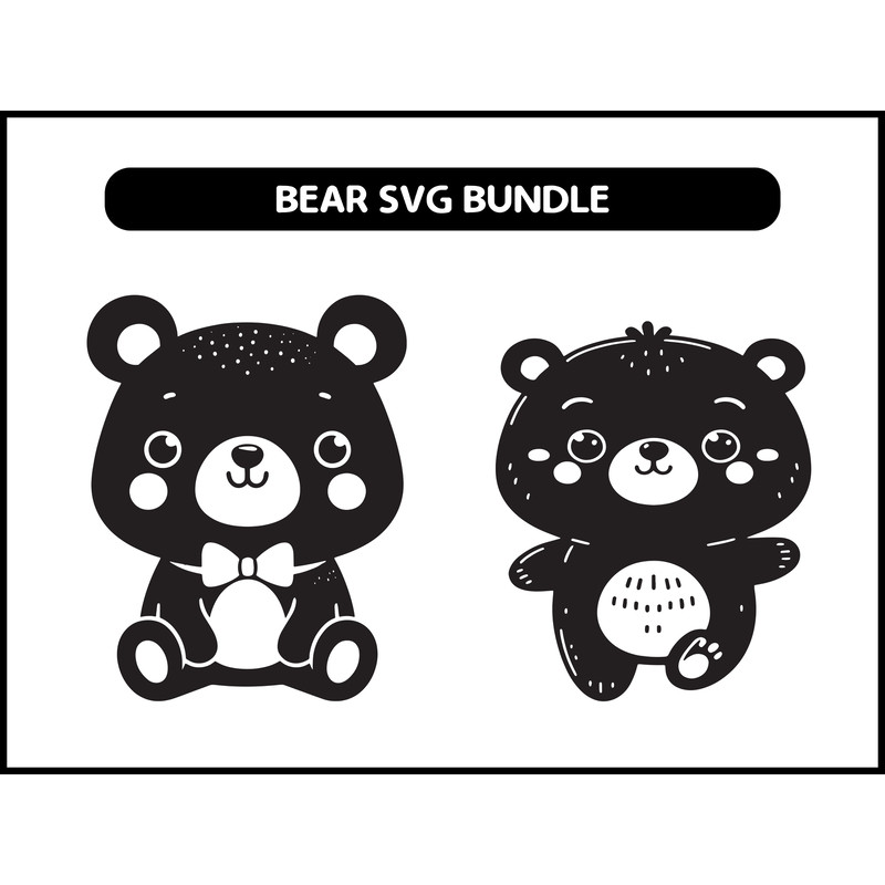 Bear Svg Bundle 2