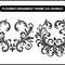 Flourish Ornament Frame Svg Bundle 2