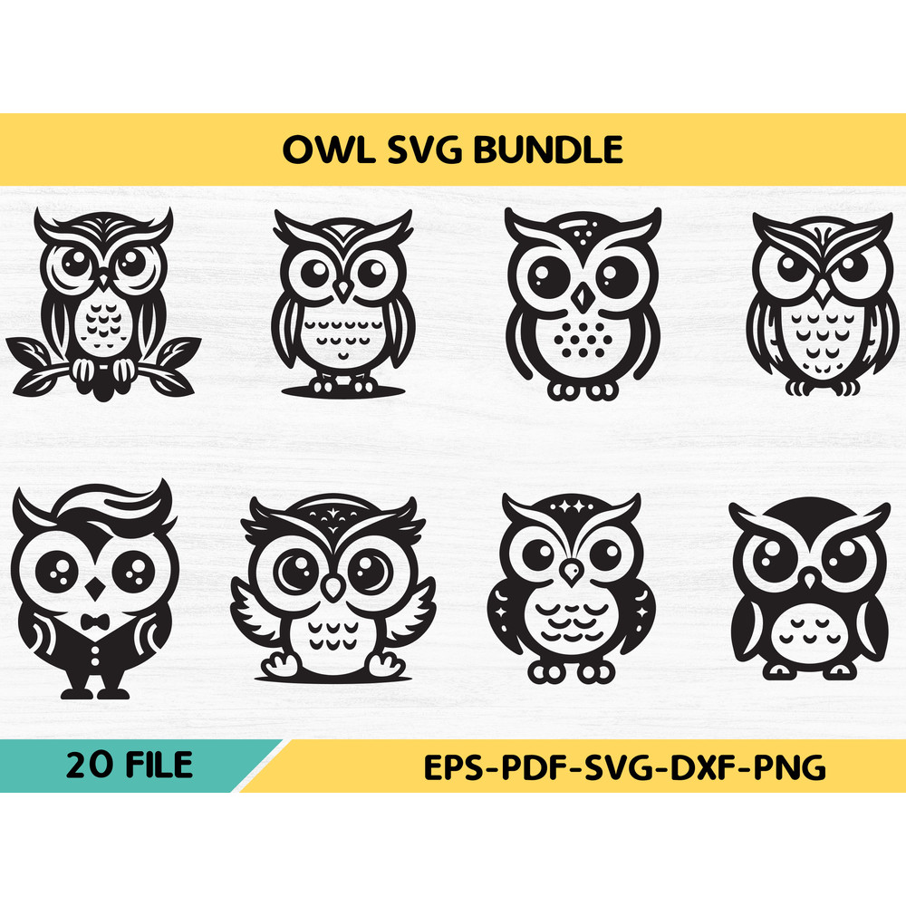Owl Svg Bundle 0