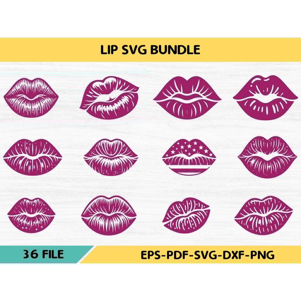 Lip Svg Bundle 0